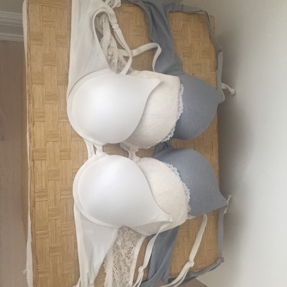 Victoria Secret lot of 3 padded 34B bras